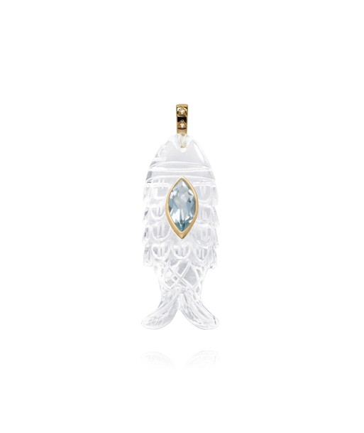 Crystal Quartz Fish Pendant Toutes les collections ici