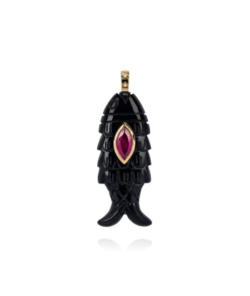 Onyx Fish Pendant store