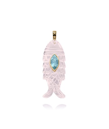 Rose Quartz Fish Pendant sélection de produits