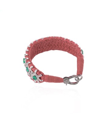 Sao Paulo Blush and Emeralds bracelet Venez découvrir notre 