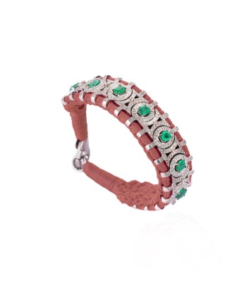 Sao Paulo Blush and Emeralds bracelet Venez découvrir notre 