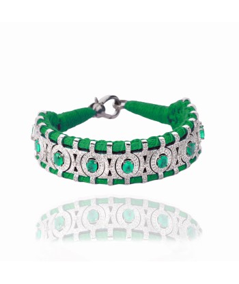 Sao Paulo Green and Emeralds bracelet en ligne des produits 