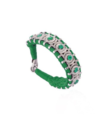 Sao Paulo Green and Emeralds bracelet en ligne des produits 