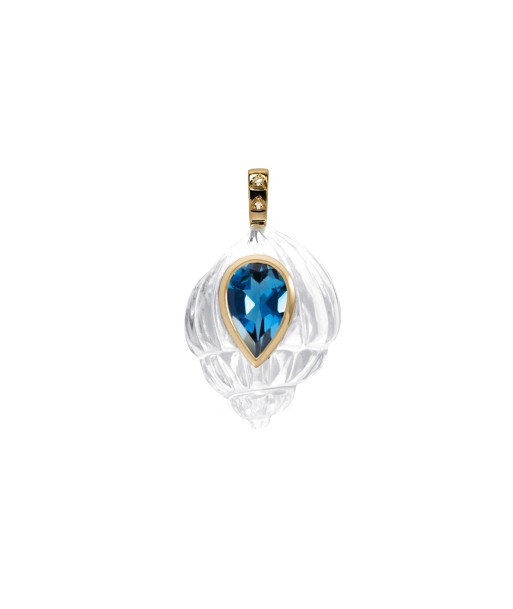 Crystal Shell Pendant de pas cher