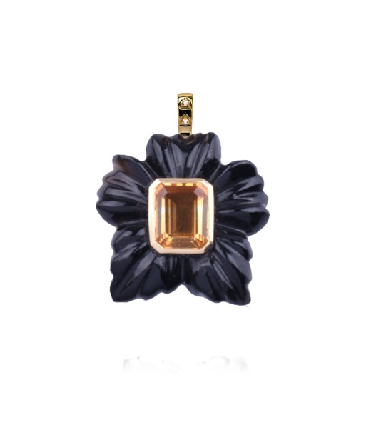 Onyx Flower Pendant Les magasins à Paris et en Île-de-France