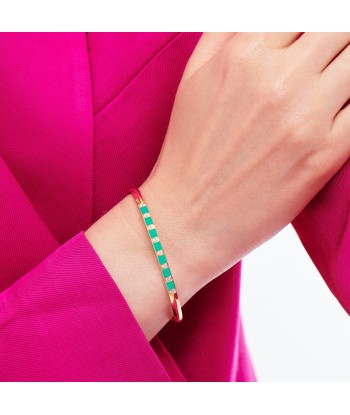 Billie Emerald Green Bangle Bracelet pas cher chine