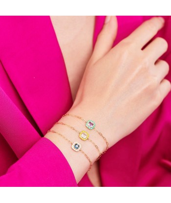 Stella Yellow bracelet, diamonds and citrine la chaussure