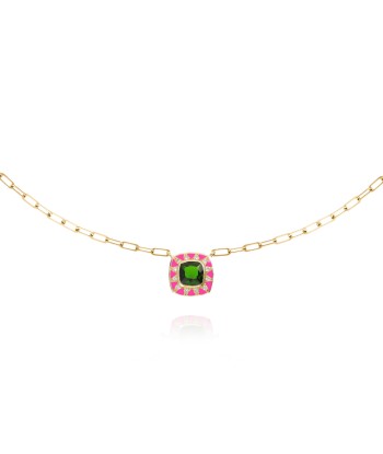 Stella necklace neon pink chain à prix réduit toute l'année