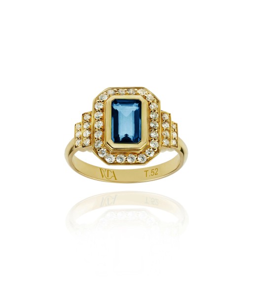 Diane London Blue Topaz Ring 50-70% off 