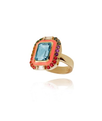 Giny Neon Coral ring pour bénéficier 