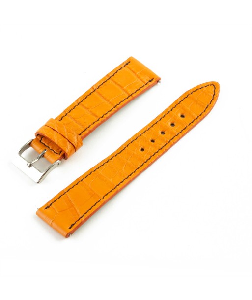 Bracelet montre "Solo" Alligator - Largeur 19mm / Taille M (n° 3) sur le site 