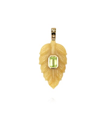 Aventurine Leaf Pendant Jusqu'à 80% De Réduction