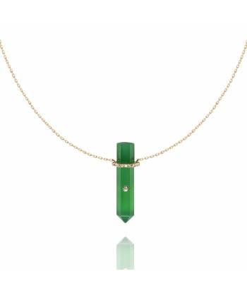 Buffy chrysoprase necklace Les êtres humains sont 