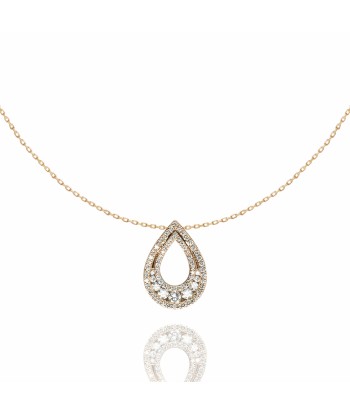 Frozen necklace yellow gold une grave pollution 