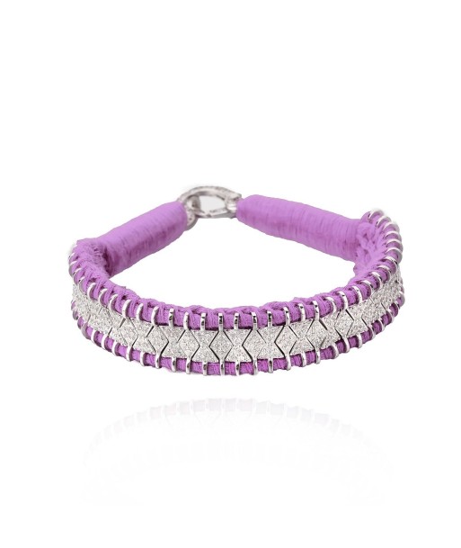 Janeiro Lilac bracelet le des métaux précieux