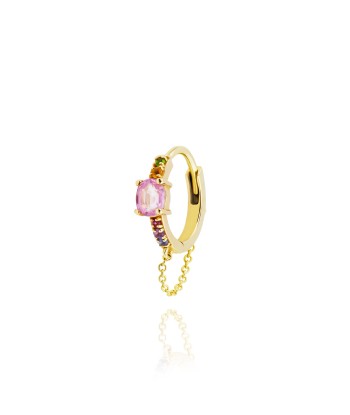 Yellow sapphire mooshette earring de la marque