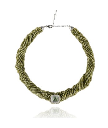 Tornado Lime Necklace pas cher chine