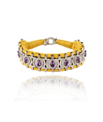 Sao Paulo Saffron and Amethyst bracelet suggérées chez