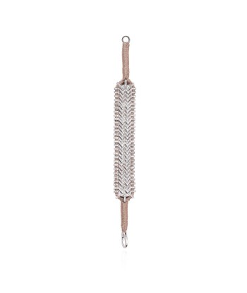 Trancoso Blush bracelet in 925 silver and diamonds Voir les baskets