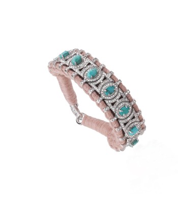 Sao Paulo Nude and Turquoises bracelet Le MVP de beaucoup