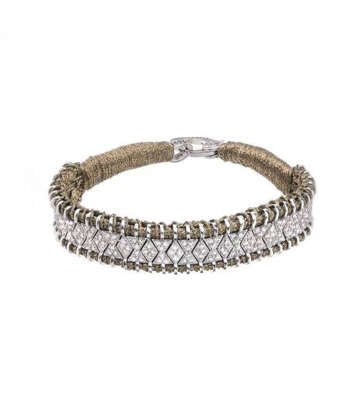 Janeiro Brass bracelet brillant des détails fins