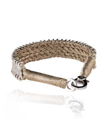 Janeiro Brass bracelet brillant des détails fins