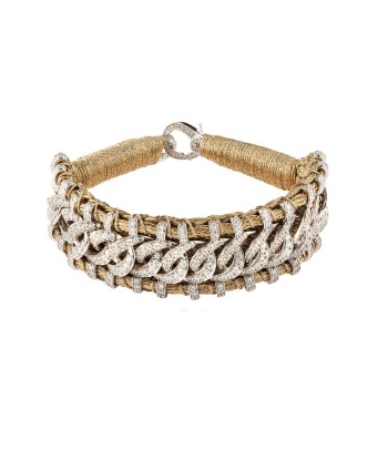 Recife Brass bracelet basket pas cher