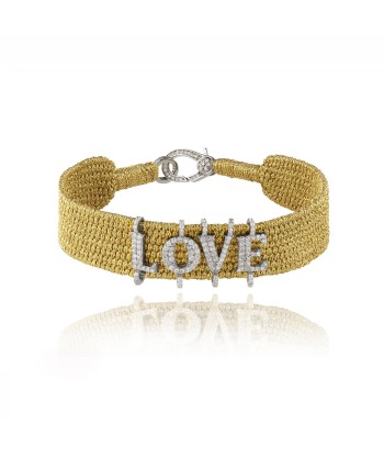 Love Gold bracelet in Silver plus qu'un jeu 