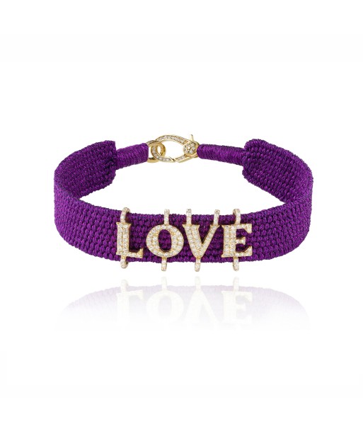 Love Iris bracelet in Gold plated Silver livraison et retour toujours gratuits