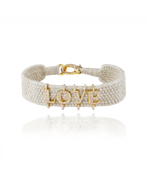 Love Vanilla bracelet in Gold plated in Silver Par le système avancé 