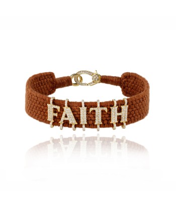 Faith Hazelnut bracelet in Gold plated Silver Amélioration de cerveau avec