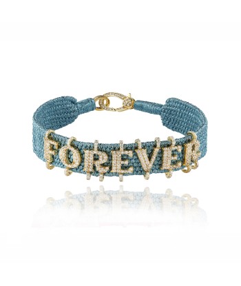 Forever sky blue bracelet in Gold plated Silver s'inspire de l'anatomie humaine