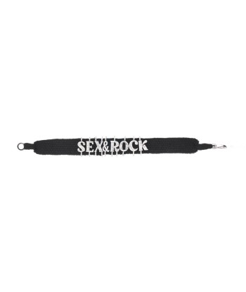 Sex & Rock Black bracelet in Silver 50% de réduction en Octobre 2024