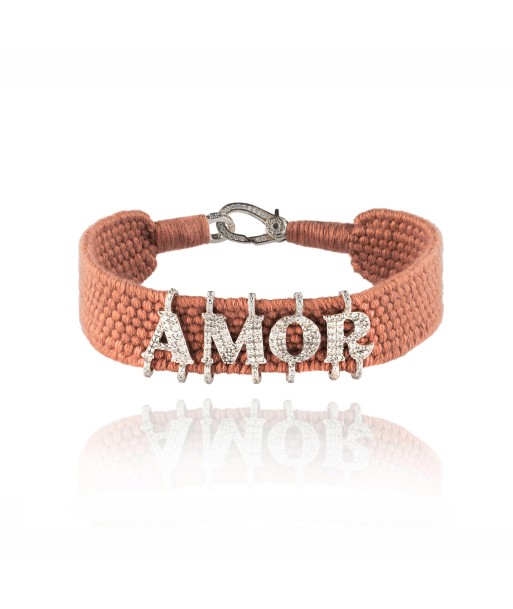 Amor blush bracelet in Silver le concept de la Pate a emporter 