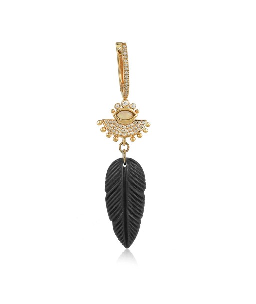 Cleopatra Onyx earring En savoir plus