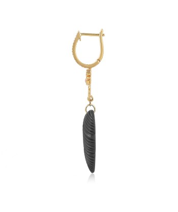 Cleopatra Onyx earring En savoir plus