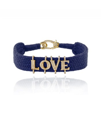 Love Navy bracelet in Gold plated Silver acheter