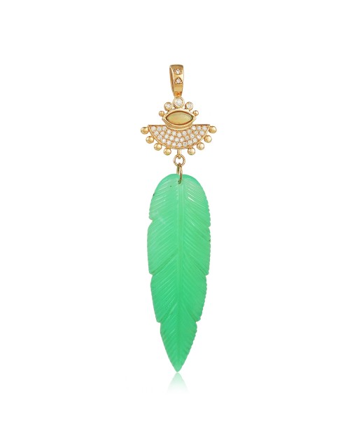 Chrysoprase Cesar pendant france