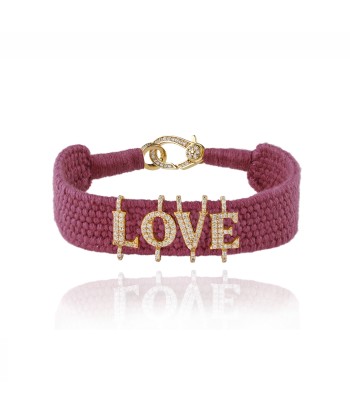 Love Bamboo bracelet in Gold plated Silver Véritable concentré