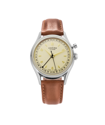 Montre Vulcain - Cricket Tradition 36 mm - Eggshell Vous souhaitez 