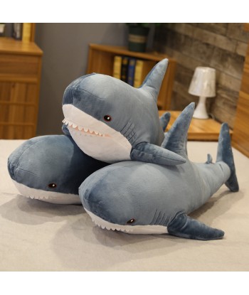 Peluche BRUCE le grand requin blanc brillant des détails fins