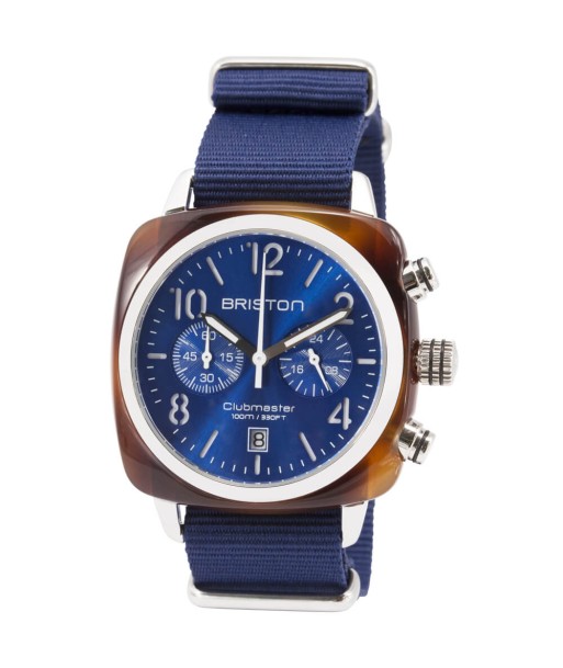 MONTRE BRISTON - CLUBMASTER CLASSIC ACÉTATE – BLEU MARINE Découvrez la collection