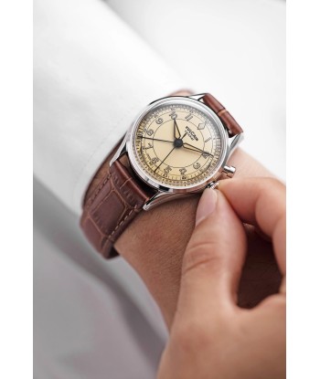 Montre Vulcain - Cricket Classique 36 mm - Khaki Brown 50-70% off 