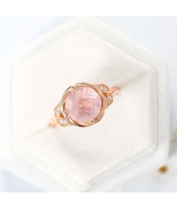 Bague en Quartz rose Venez acheter