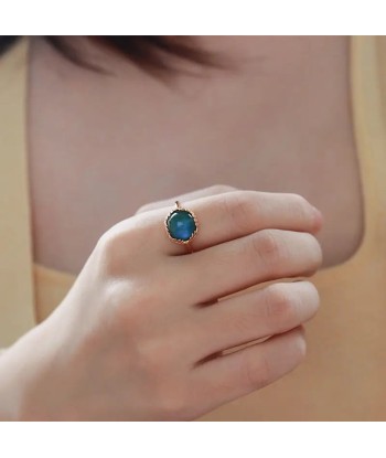 Bague en Labradorite et Malachite suggérées chez