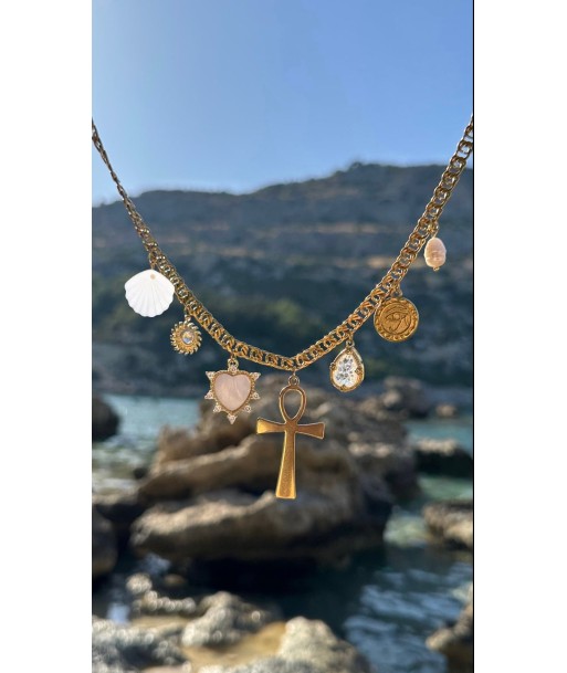 Collier ALEXANDRIE la colonne vertébrale