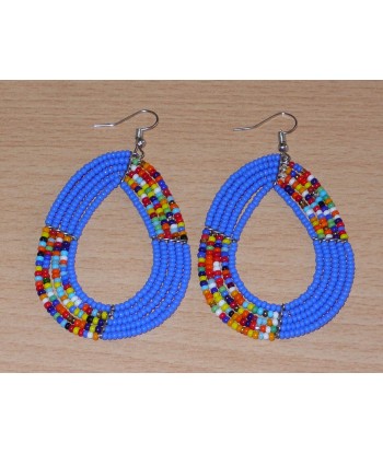 Parure de bijoux ethniques bleus et multicolores online