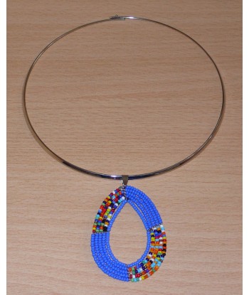 Parure de bijoux ethniques bleus et multicolores online