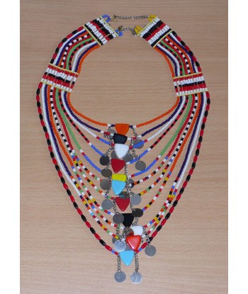 Collier africain traditionnel Massai solde