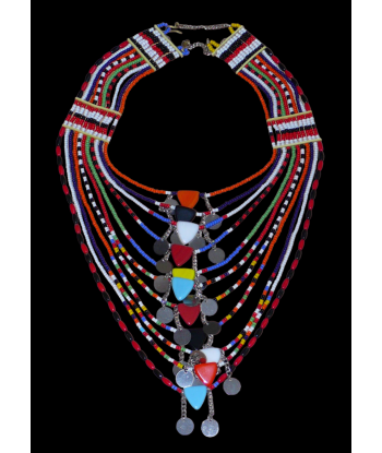 Collier africain traditionnel Massai solde